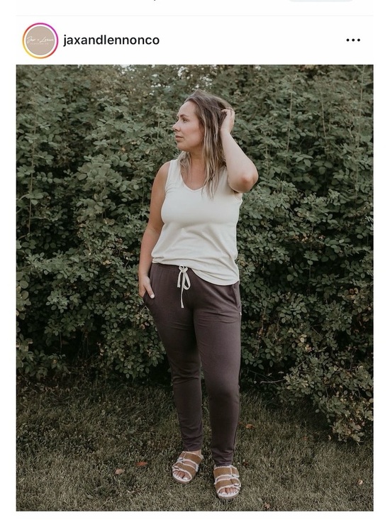 Jax & Lennon Pants - Jax & Lennon Ladies Terry Joggers Size XL